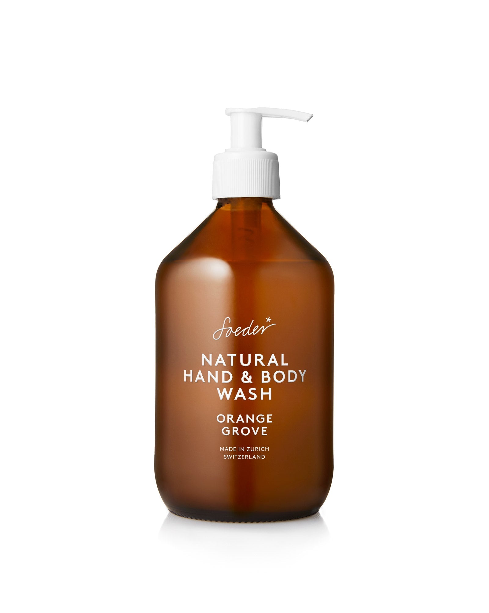 Naturlig hånd og kropp vask Orange Grove 500ml - Soeder Norge
