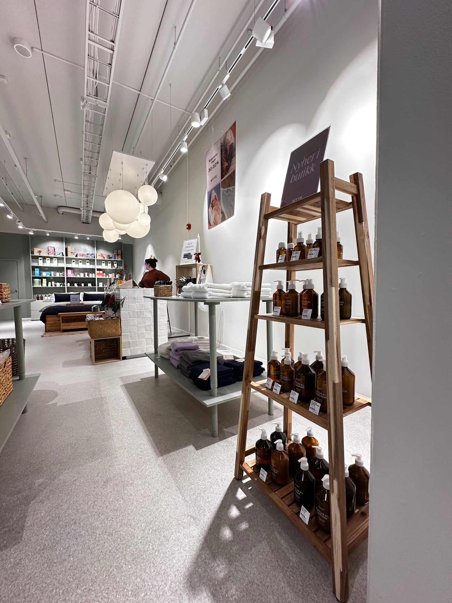 Myyk.no på Sandvika Storsenter – Soeder med full refill-løsning