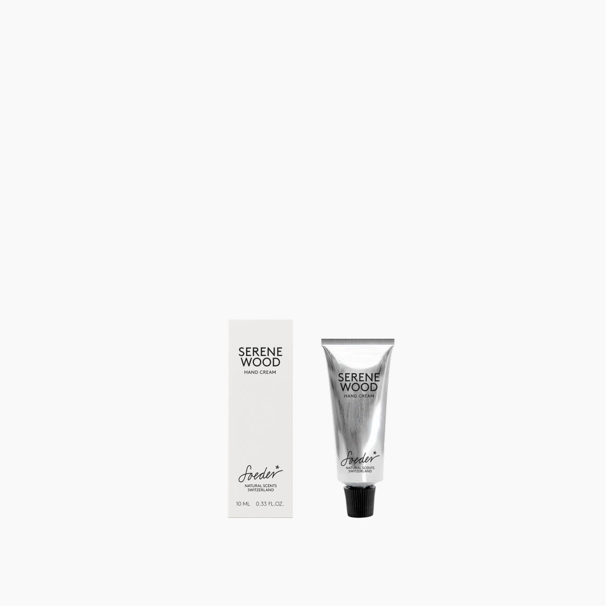 Serene Wood Hand Cream 10ml, naturlig håndkrem fra Soeder