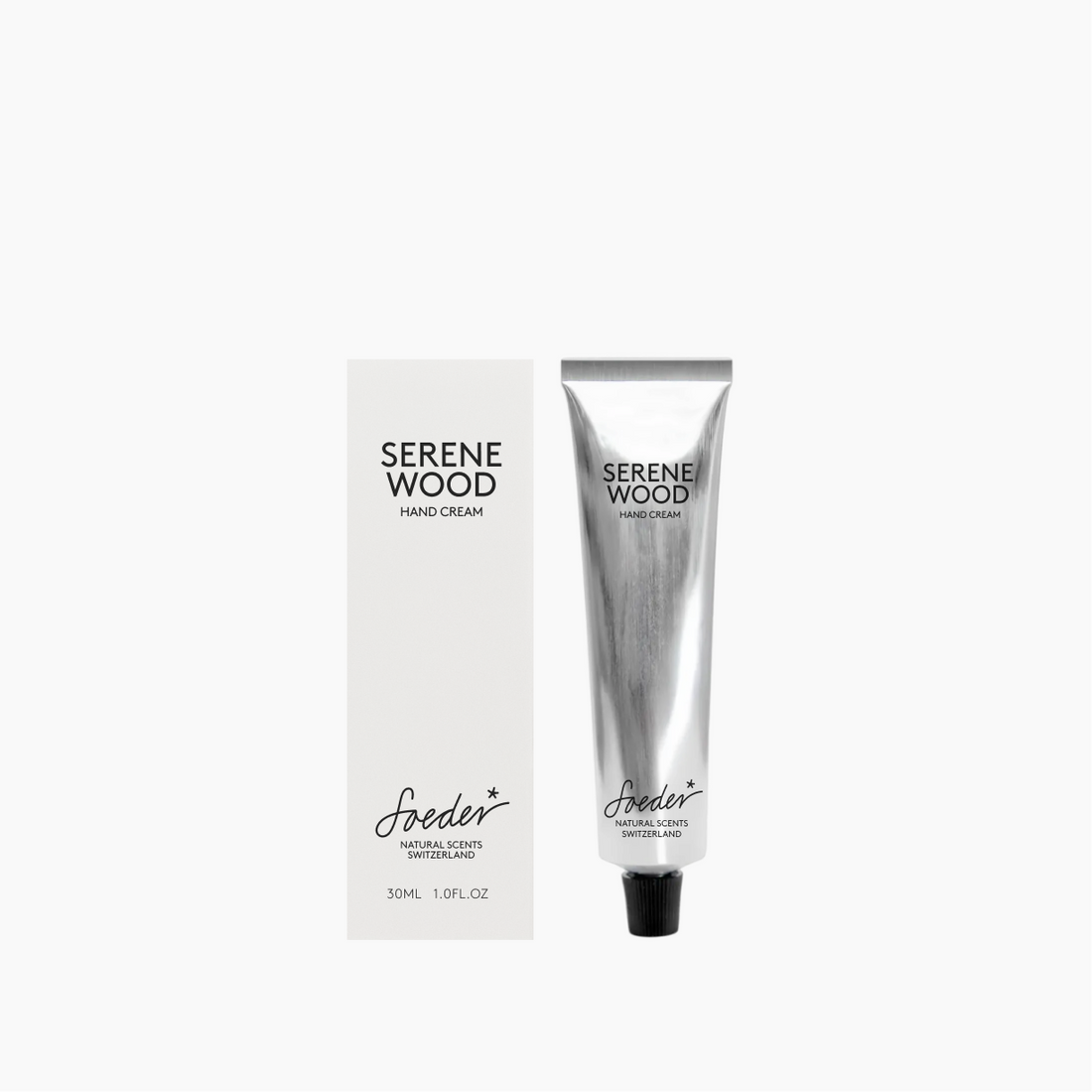Serene Wood Hand Cream 30ml, naturlig håndkrem fra Soeder