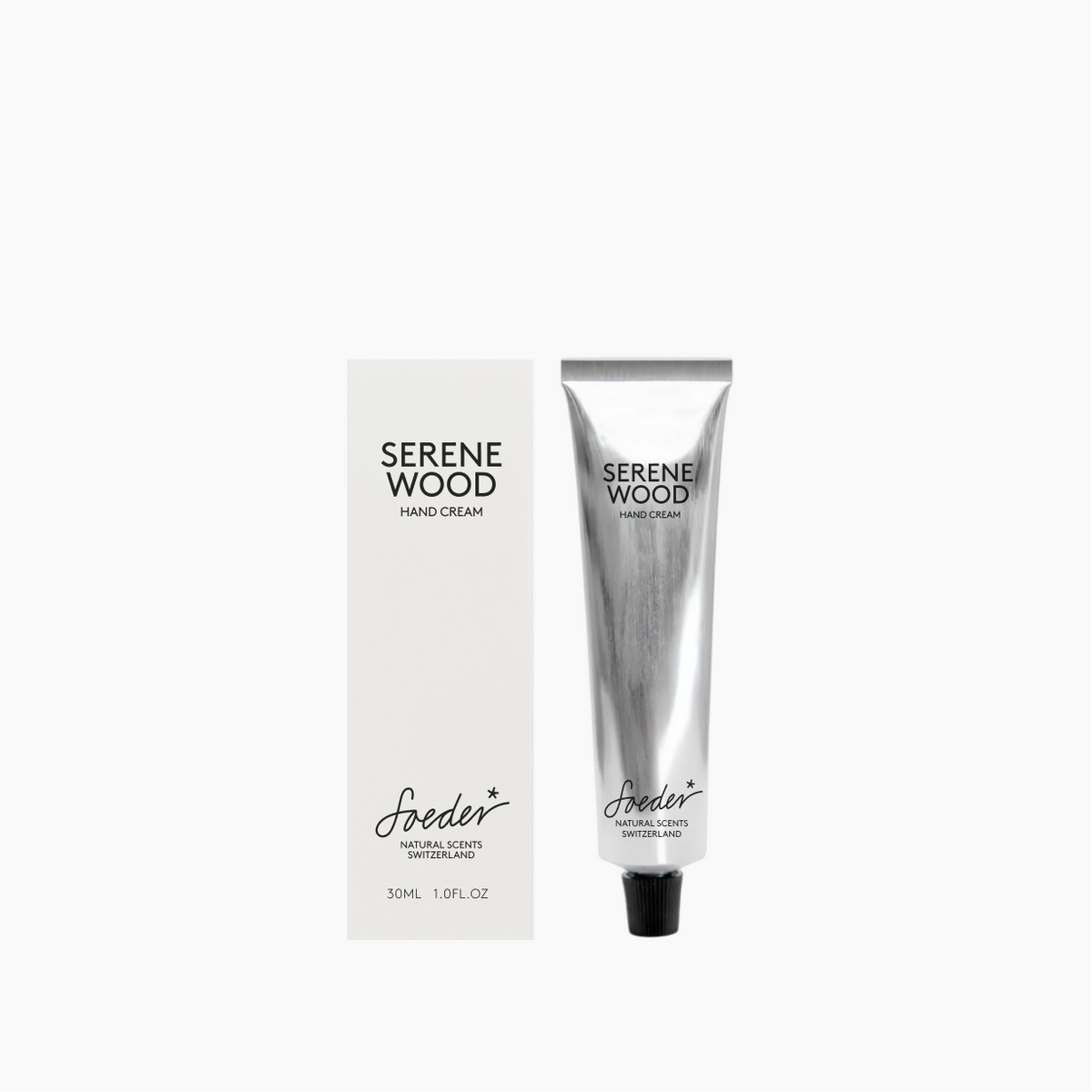Serene Wood Hand Cream 30ml, naturlig håndkrem fra Soeder