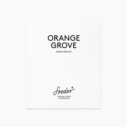 Orange Grove Hand Care Set, gavesett for hender fra Soeder