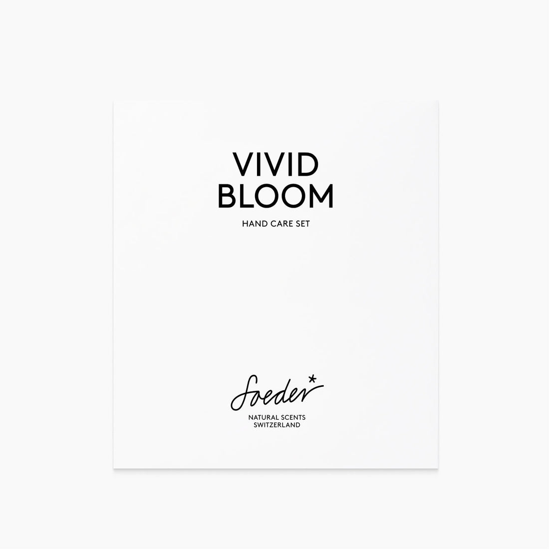 Vivid Bloom Hand Care Set, gavesett for hender fra Soeder